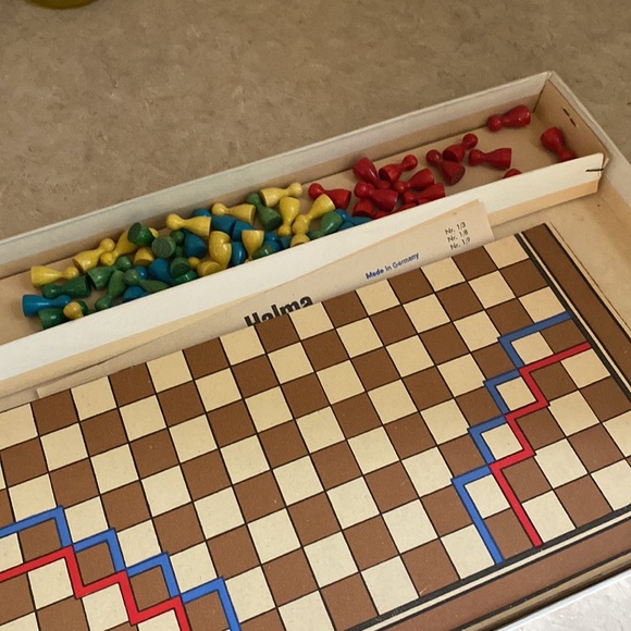 Board game. Vintage made in Germany Halma board game - Picture 3 of 13